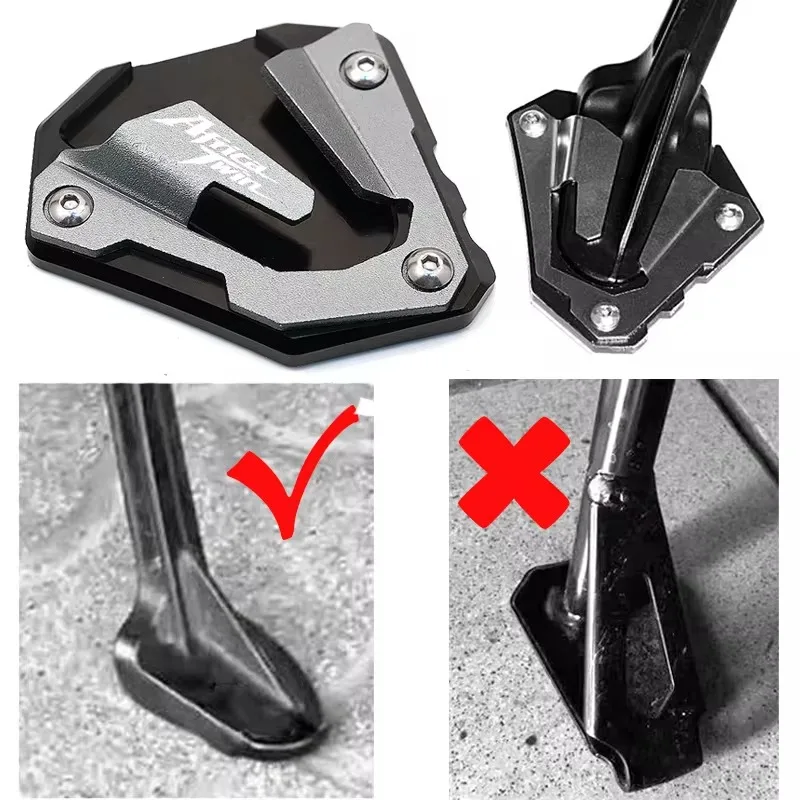 Dành Cho Xe Honda CRF1000L CRF 1000 L Châu Phi Sinh Đôi 1000L 2016 2017 2018 2019 Chi Tiết Mặt Đứng Mở Rộng Chân Đế Phóng To Miếng Lót móc Khóa