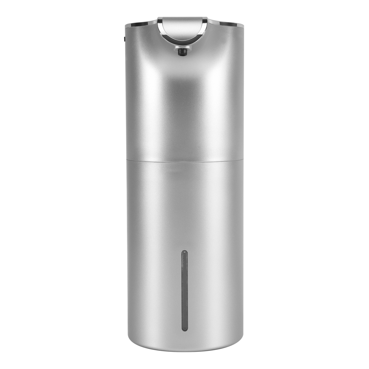 ABFA Seifenspender, automatisch, berührungslos, über USB wiederaufladbar, elektrischer Schaumseifenspender, verstellbar, wasserdicht, 450 ml, Silber