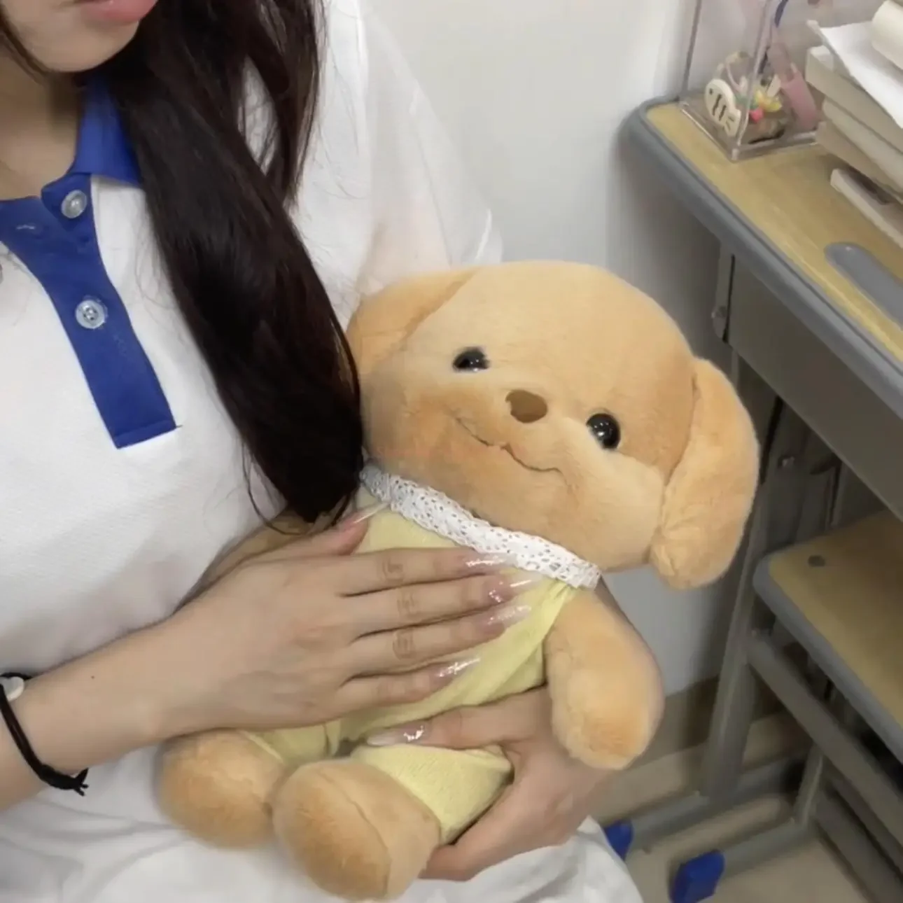 20 ซม.Miniso Original Sylvanian น่ารักพุดเดิ้ลเด็ก Plush ของเล่นครอบครัวลูกสุนัขแมวเปอร์เซียตุ๊กตาของเล่นตกแต่งห้องตุ๊กตาเด็กของขวัญ