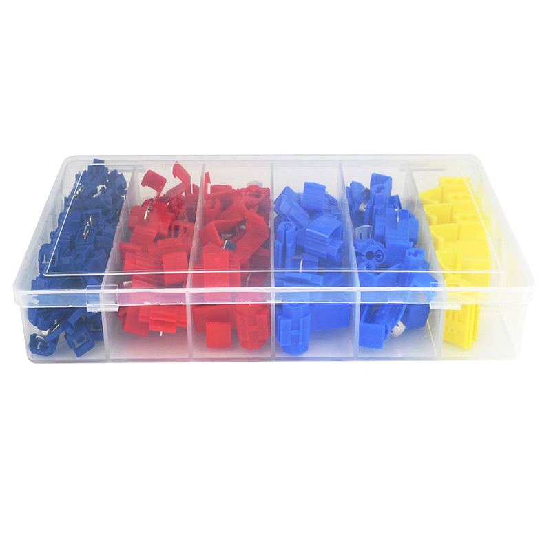 EAFC Scotch Lock Elektrische Draad Kabel Connectors Quick Splice Terminals Crimp Niet-destructief voor Draad Auto Boot Motor 65 stks
