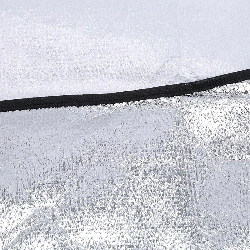 車のステアリングホイールサンシェード,二重厚の日焼け止め,折りたたみ式アンチUV日焼け止め,カー用品カバー