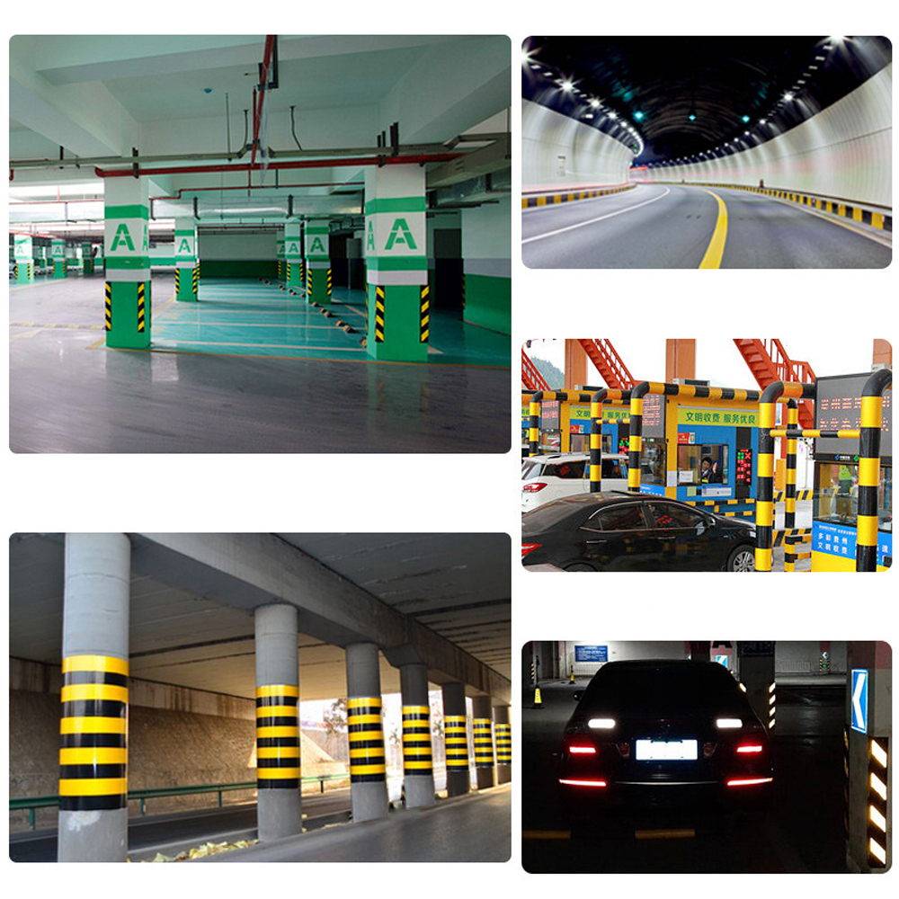 Waterproof Tape Strong Adhesive Caution Hazard Warning Tape Reflector Conspicuity Tape For Sign