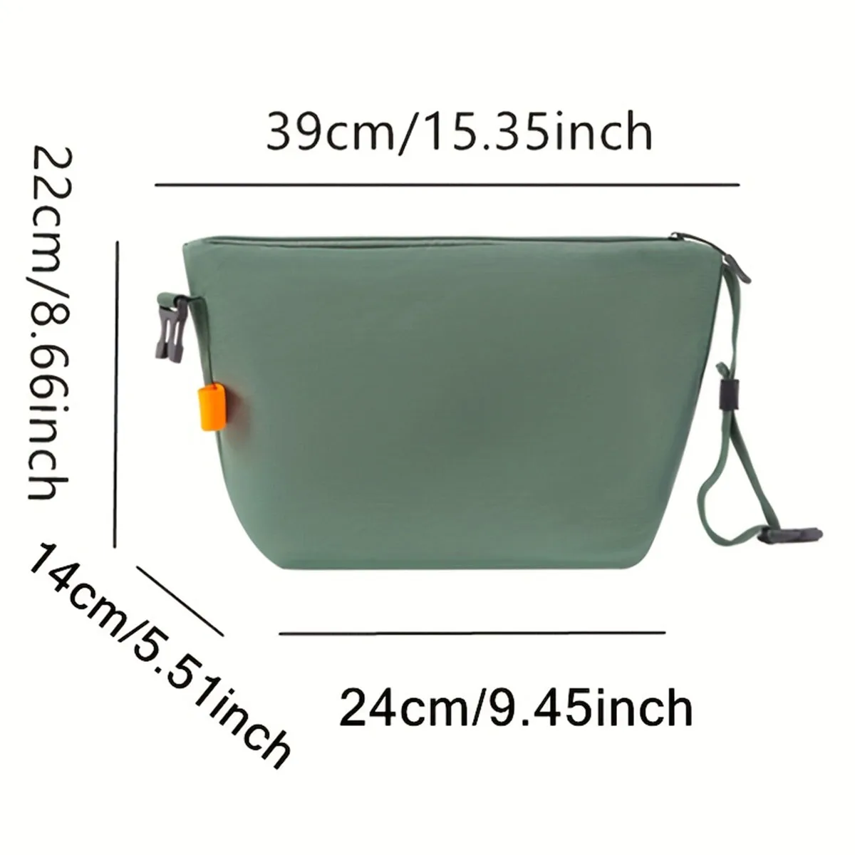 Bolsa de almuerzo con aislamiento portátil plegable de color sólido, bolsa de almuerzo con aislamiento de contacto sin alimentos de tela Oxford de papel de aluminio engrosado