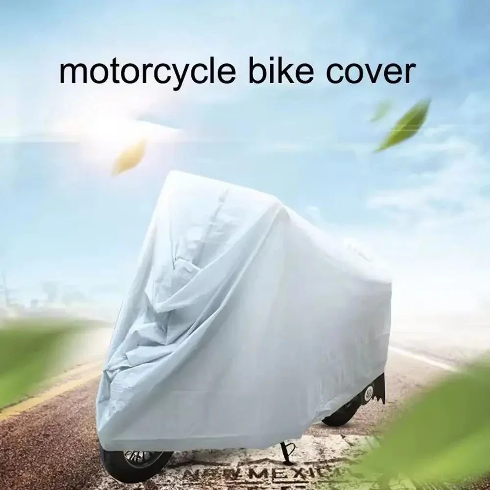Custodia protettiva per interni ed esterni per moto, impermeabile, per scooter, per esterni, pioggia, polvere, custodia protettiva solare a prova di raggi UV per moto