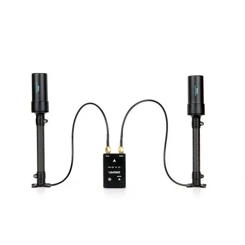 HolyBro H-RTK Unicore UM982 Sistema de posicionamiento GNSS de alta precisión con antena dual para controlador de vuelo OpenSource Pixhawk