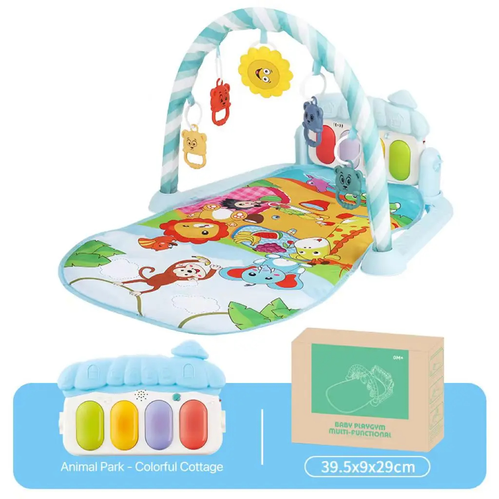 Estante de gimnasio para actividades de bebé, equipo de Fitness para recién nacido, estera de juego, estera para gatear, ejercicio, fuerza de piernas, marco de Fitness, juguete para regalo