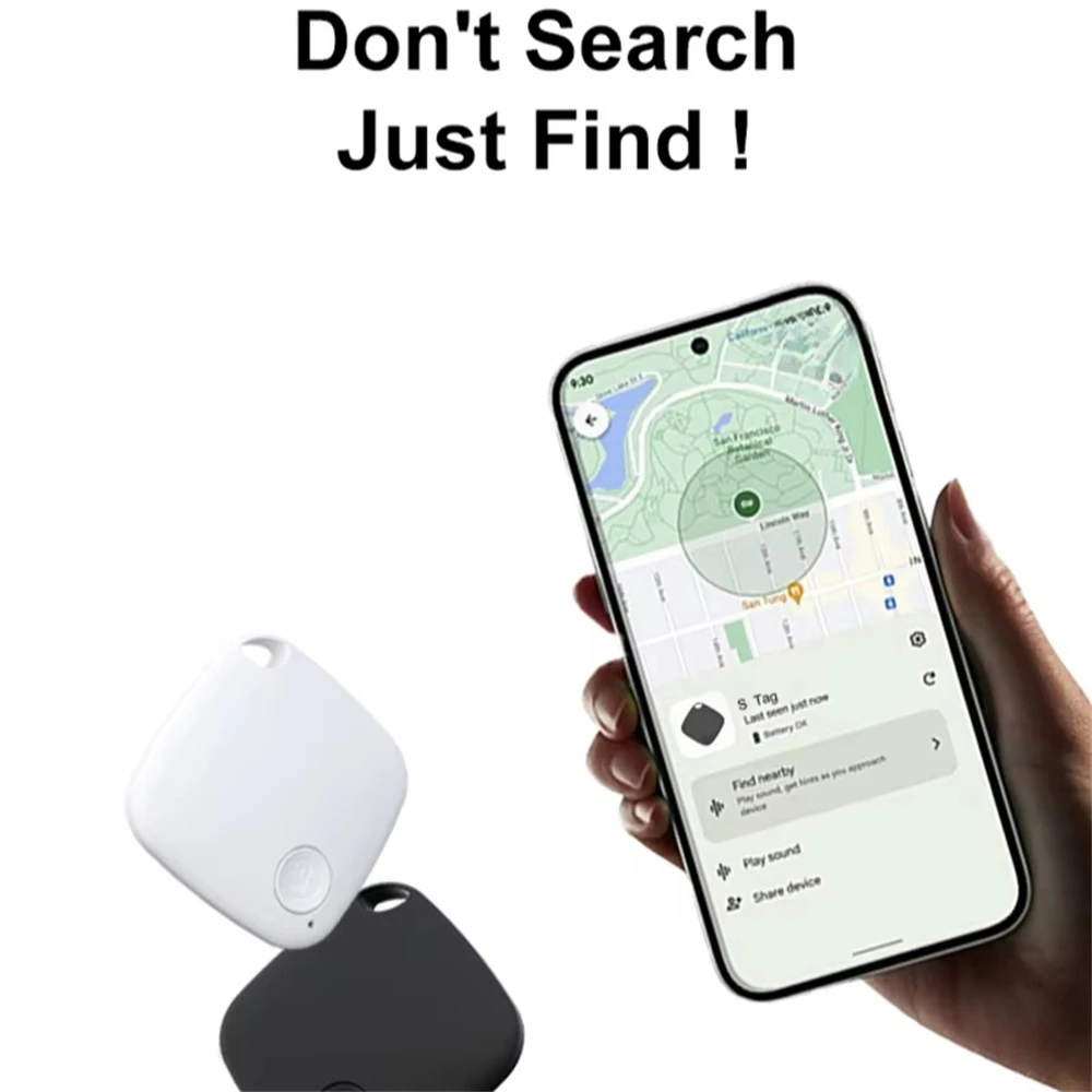 เครื่องติดตาม GPS บลูทูธอัจฉริยะ ใช้งานร่วมกับแอป Android และ IOS พร้อมฟังก์ชันเตือนป้องกันการสูญหาย อุปกรณ์ระบุตำแหน่ง ป้องกันการสูญหาย ค้นหากุญแจรถและสัตว์เลี้ยง