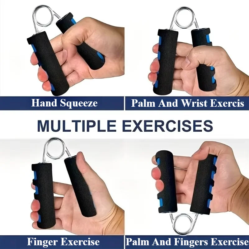 Tipo A Spugna Grip Primavera Mano Finger Strength Trainer Power Ginnico Avambraccio Rinforzo Carpale Espansore Sport Muscolo Polso