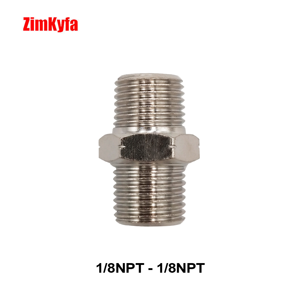 Фитинг шланга трубы шестигранные фитинги для сосков 1/4 "NPT,1/8" NPT мужские нитки, 1/8NPT внутренний до 1/4 "Outter