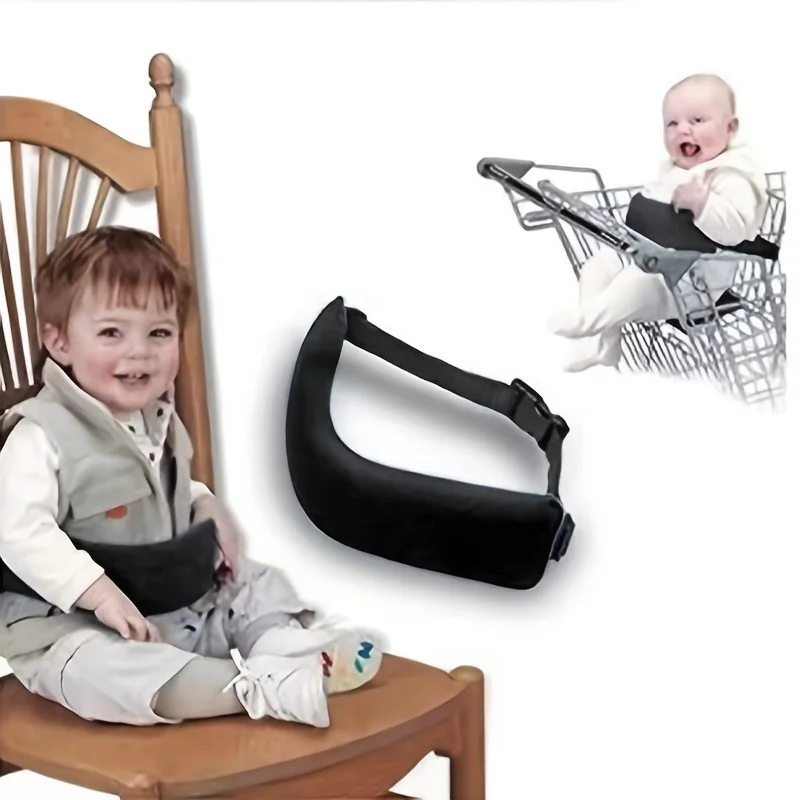 Correias de segurança para cadeira alta, alça de segurança universal para bebês, arnês para cadeira alta para bebês e crianças pequenas