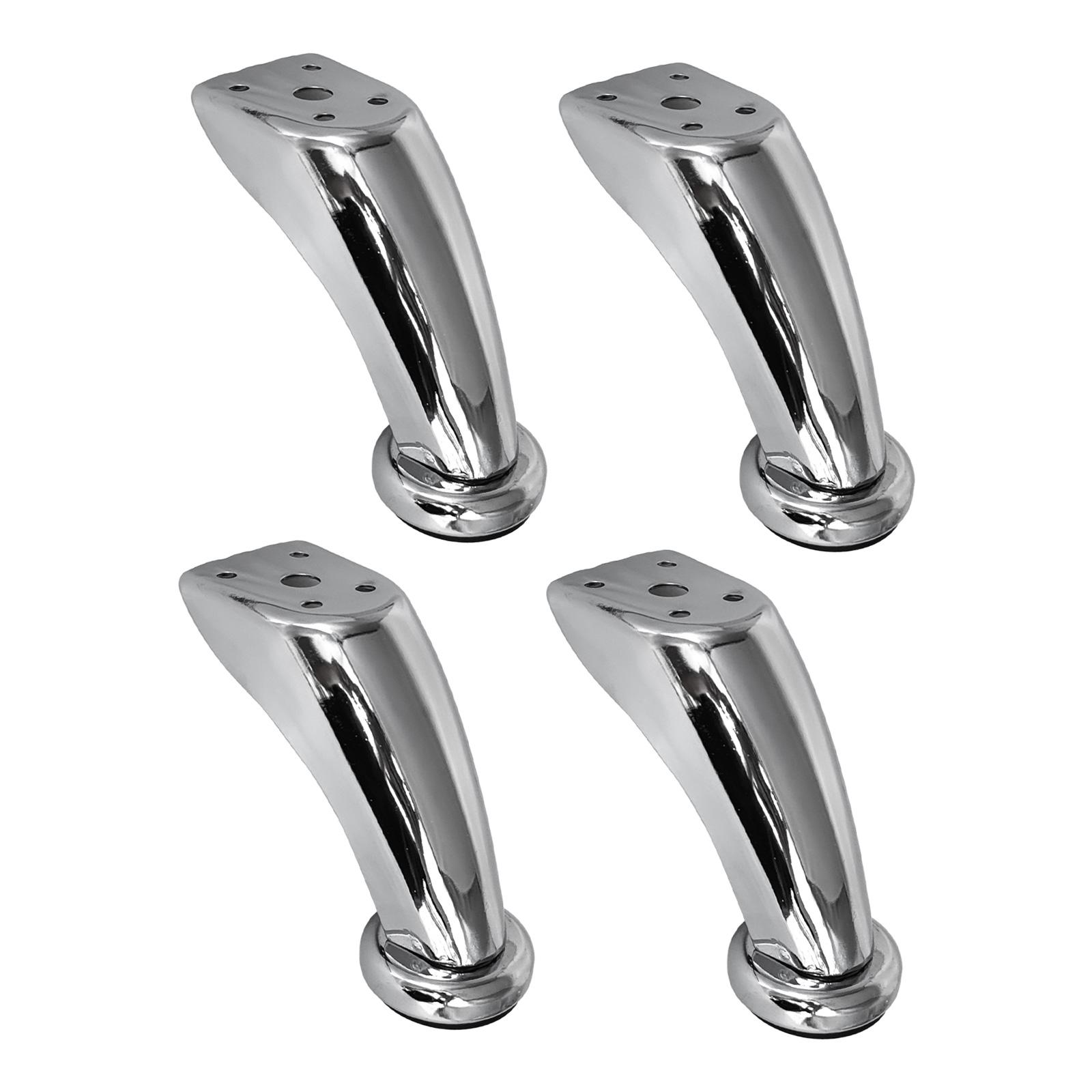 Substituição sofá pernas para móveis, Dresser Leg, Pés do sofá para mesas de café Roupeiros, 4pcs