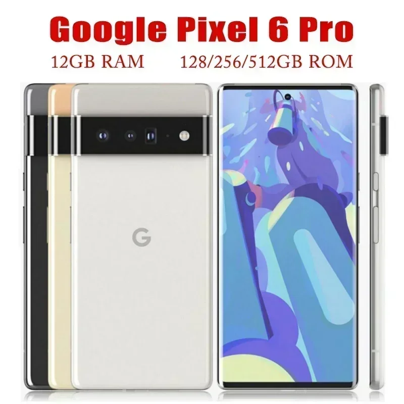 Google Pixel 6 Pro 6Pro 5G 6,71 "12GB RAM 128/256 ROM NFC Octa Core Google Tensor teléfono móvil Original desbloqueado