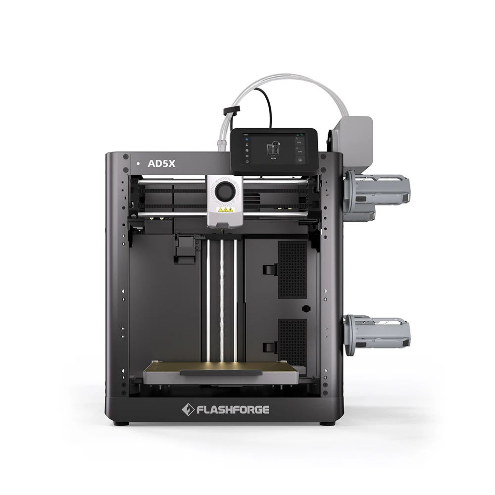 FLASHFORGE AD5X 3D-printer Meerkleurendruk Intelligent filamentsysteem Automatische nivellering met één klik Groepscontrole
