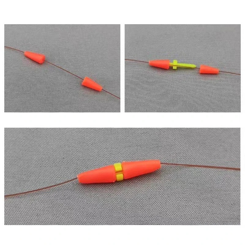 30 ชิ้น/ล็อต Rock Sea Fishing Anti Wind Bar Cara Rod Bobber Float Stoppers ตกปลาตกปลา Float Stoppers เครื่องมืออุปกรณ์เสริม