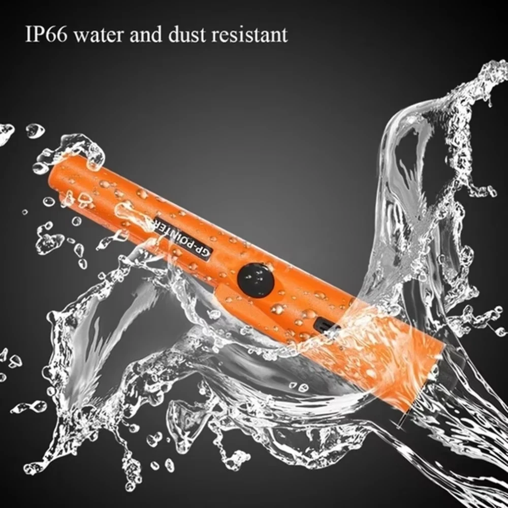1 st Waterdichte en hooggevoelige veiligheidsdetector Positioneringsstaaf Handheld ondergrondse metaaldetector GP Pointer Handheld