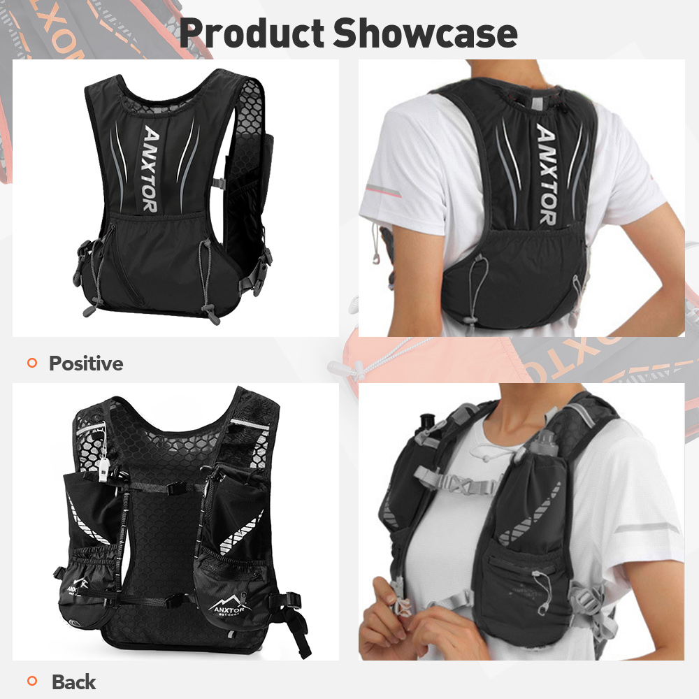 NEWBOLER-Chaleco de hidratación ultraligero para correr, adecuado para bicicleta, Maratón, senderismo, 5l
