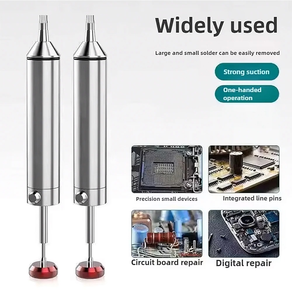 MJF-D9 Solder sucker Aluminum alloy Desoldering Pump Suction Tin Gun for Electronic component Welding Repair Tool