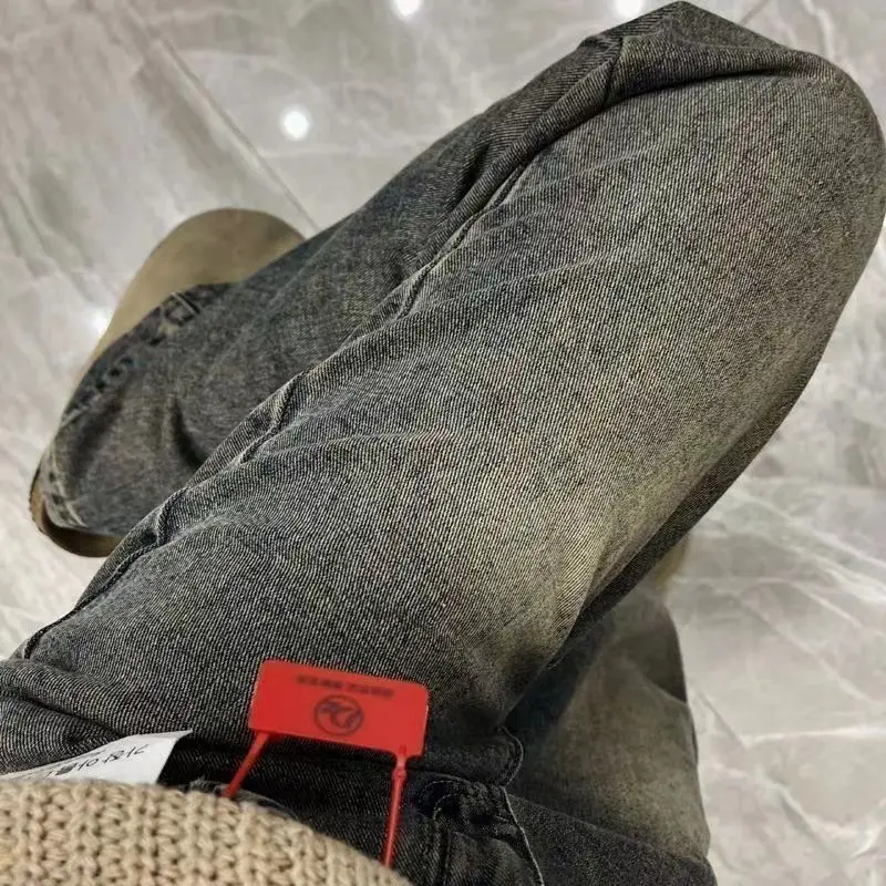 Jean droit taille haute pour femme, pantalon en Denim extensible, coupe cintrée, mode décontractée, confortable, pour un usage quotidien