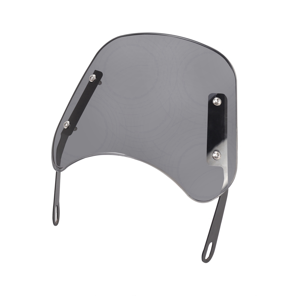6.5"-9.45" Motorcycle Headlight Windshield Wind Deflector Windscreen Universal for Harley Honda Yamaha Kawasaki Suzuki