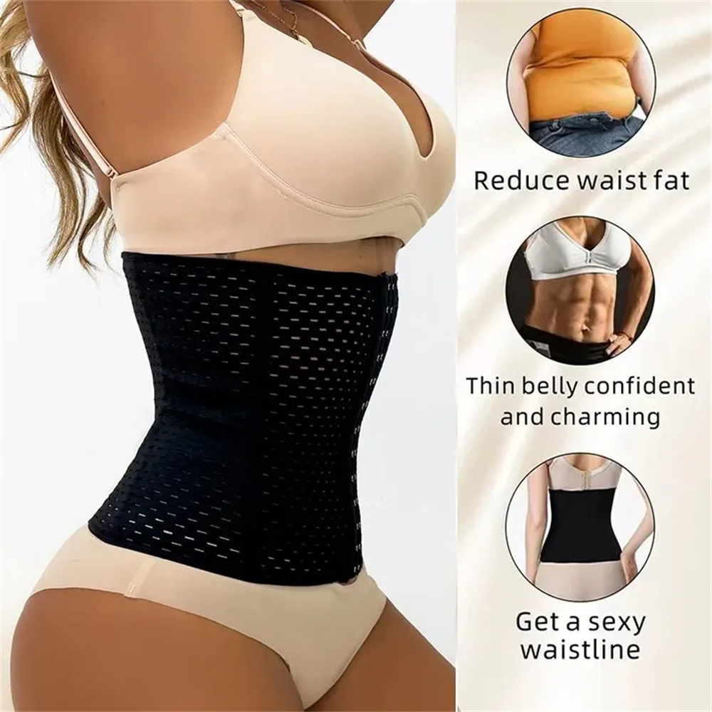 Women’s Postpartum Shapewear – Tummy Slimming Belly Band with Corset Design for Flat Stomach & Core Support