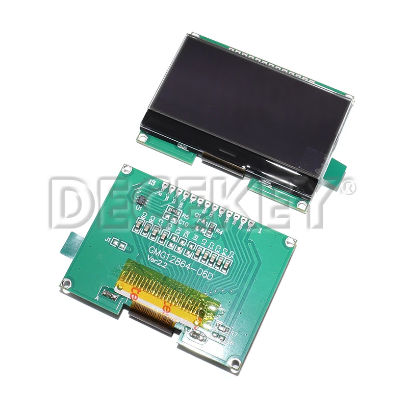 Lcd12864 12864-06D、12864、LCDモジュール、COG、中国語フォント付き、ドットマトリックススクリーン、SPIインターフェース
