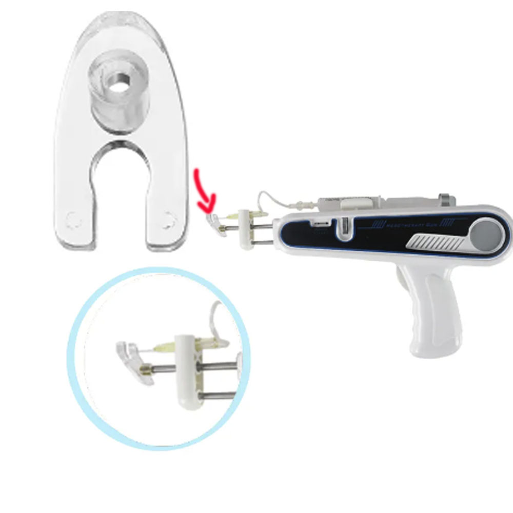 Placa de plástico de catéter desechable adecuada para accesorios de equipos de belleza de pistola de mesoterapia
