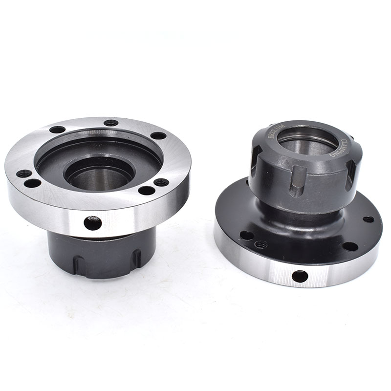 Cartridge ER16 ER20 ER50 ER25 ER32 ER40 125mm 80mm 100mm Mini Flange Four Axis Collet Fixture Chuck For CNC Milling Lathe Tools