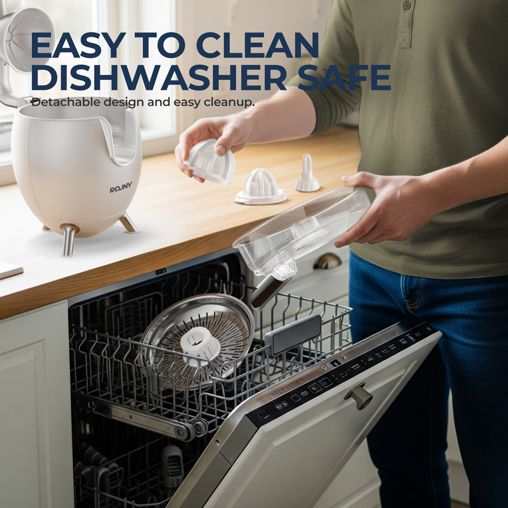 Соковыжималка для цитрусовых, электрический набор для соковыжималки из нержавеющей стали мощностью 850 Вт, соковыжималка с жестким сердечником, алюминиевая ручка для литья под давлением