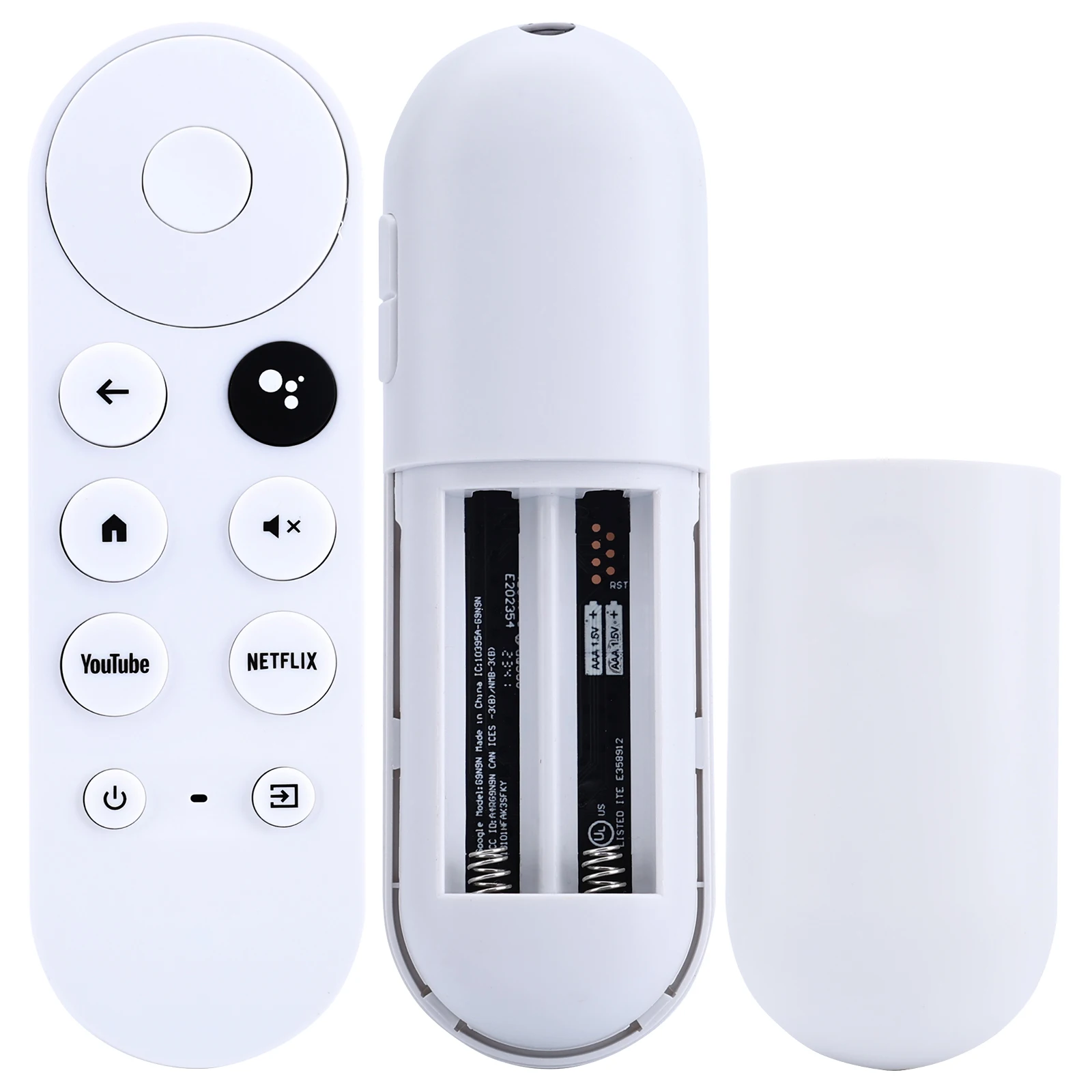 Replacement Voice Remote Control for Google Chromecast TV G9N9N GA01409US GA01920US GA01919US GA01923US GA02463
