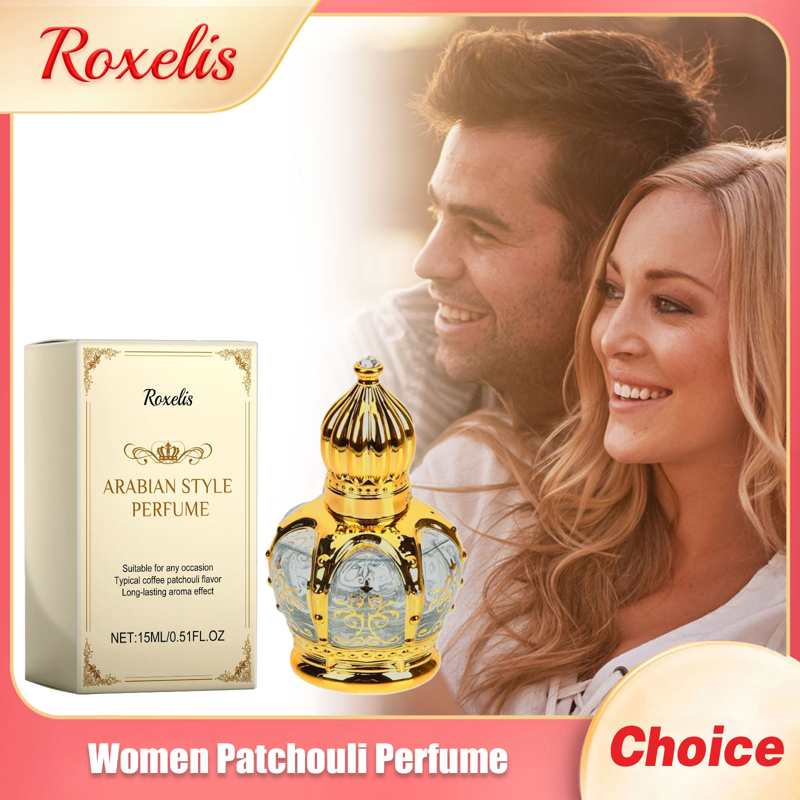 Mulheres patchouli perfume fragrância duradoura aliviar o estresse perfume floral melhorando encantador atacar homens namoro feromônio perfumes