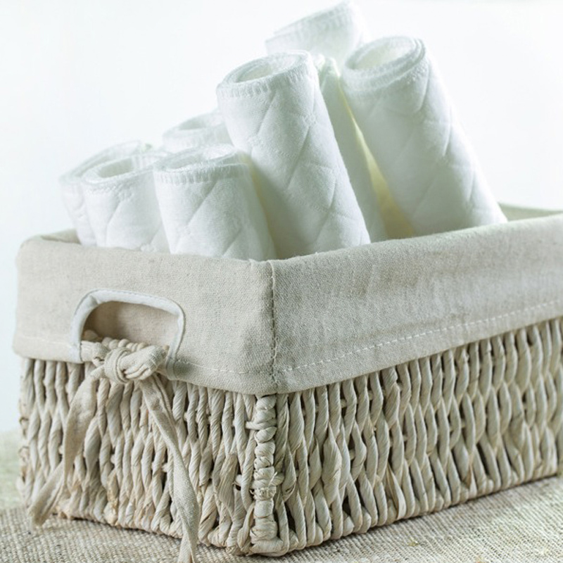 Pañales reutilizables para bebé, pañal de tela para recién nacido, insertos de 3 capas de algodón, gran oferta