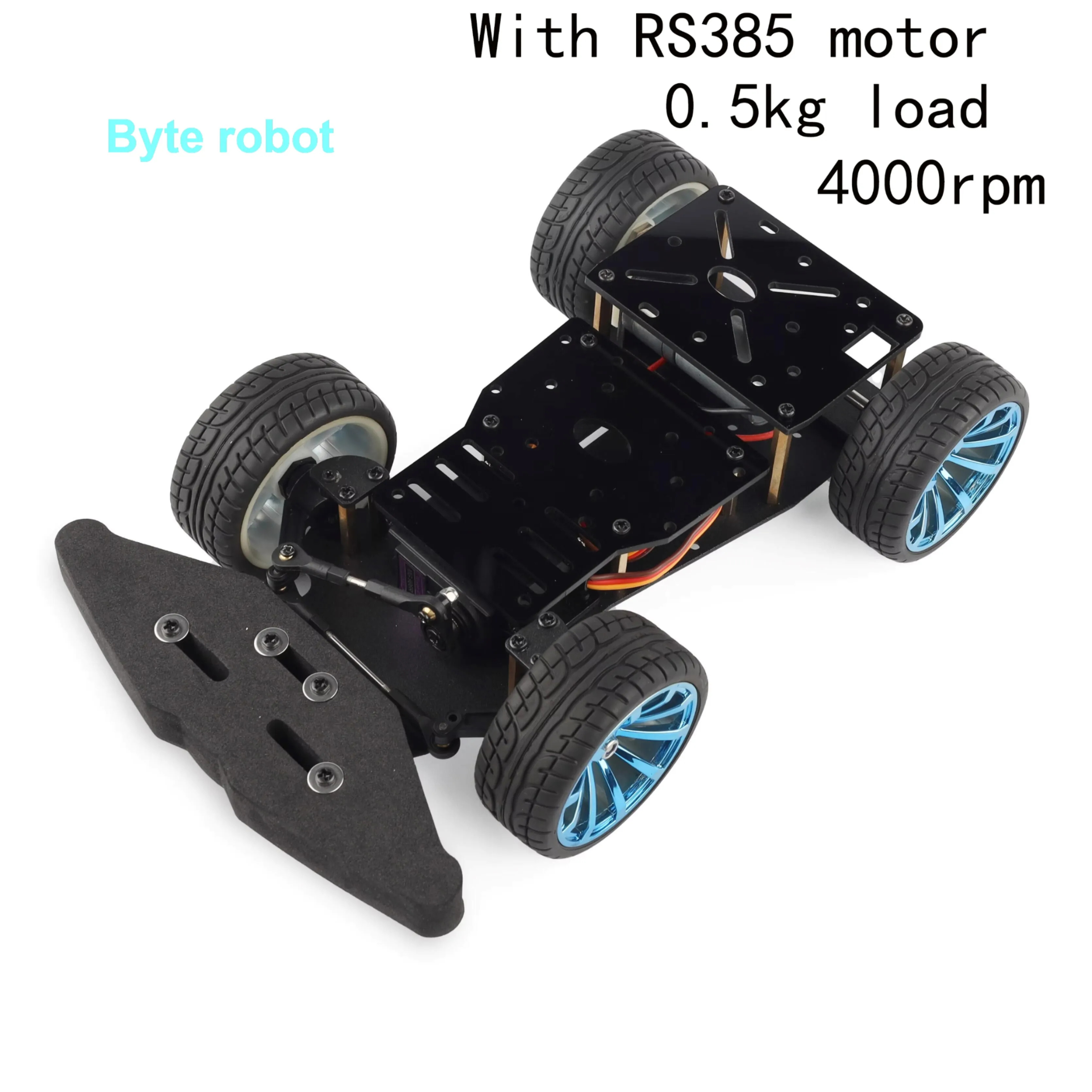 MG996R Servo Steering Ackerman Robot Car Chassis Encoder Motor Differential Car FOR Arduino Robot DIY Kit UNO Programmable Robot