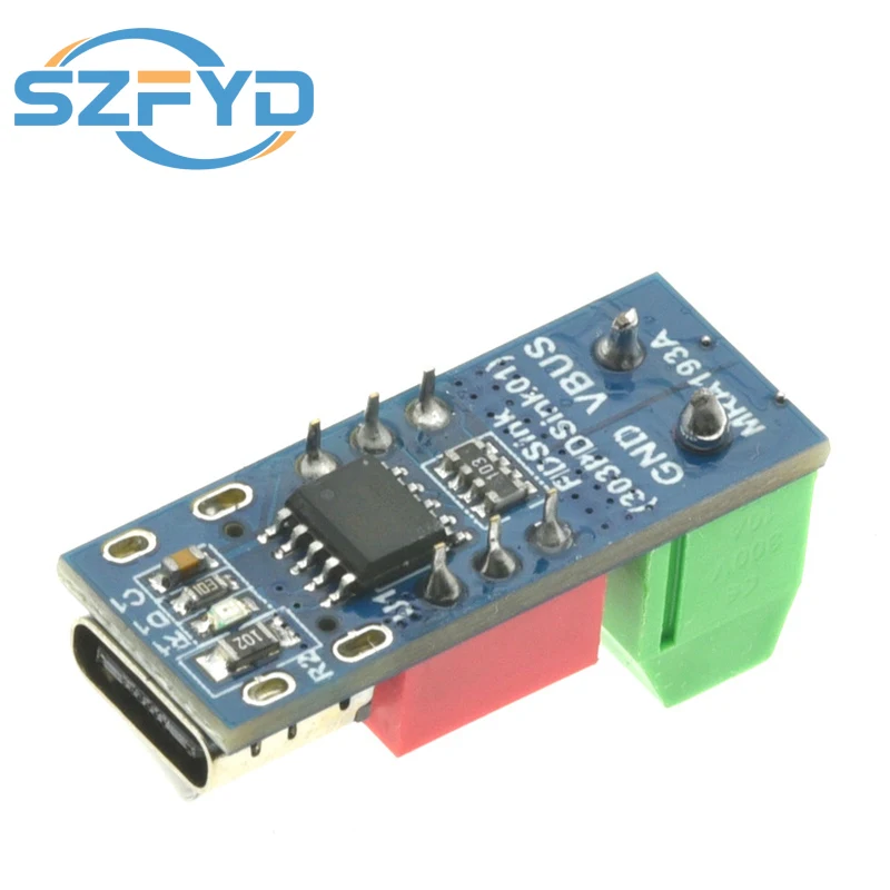 1-20 ชิ้น PD ชาร์จเร็วบอร์ดทดสอบ 5-20V ปรับ PD ทริกเกอร์โมดูล USB Type-C 100W เครื่องทดสอบแหล่งจ่ายไฟ