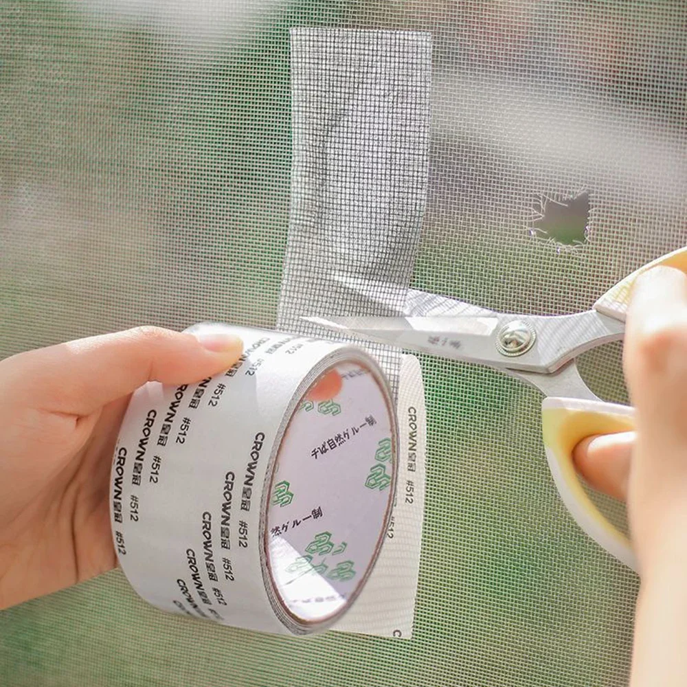 1/2pcs Easy-to-Apply Waterproof Window Screen Repair Tape Keep Mosquitoes Out with Our Anti-Insect Self-Adhesive Mesh Patch