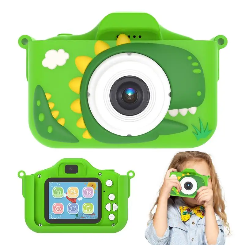 Cámara de vídeo Digital Hd para niños pequeños, 4800W, regalos de cumpleaños de Navidad, Selfie, cámara de vídeo Digital para niños de 3 a 12 años