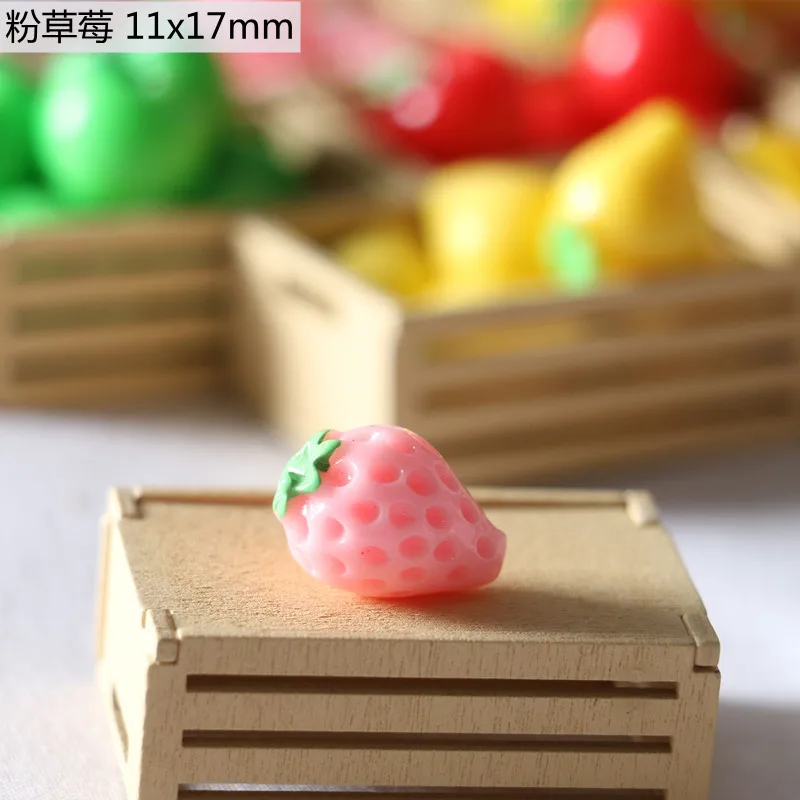 8 Chiếc 1/6 1/12 Quy Mô Mini Mô Phỏng Đĩa Trái Cây Khung Gỗ Nho Chuối Táo Dâu Nhà Búp Bê Trang Trí Bếp Đồ Chơi