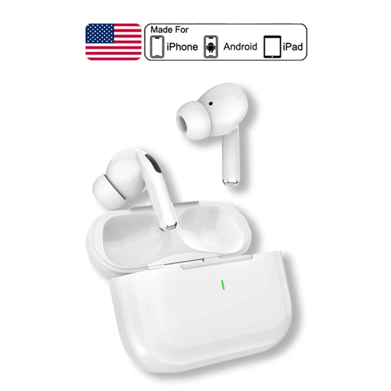 Original Air Pro TWS Max Wireless Bluetooth Earphones In Ear Earbuds Sports Noise Cancelling Headset For Apple iPhone Headphones
