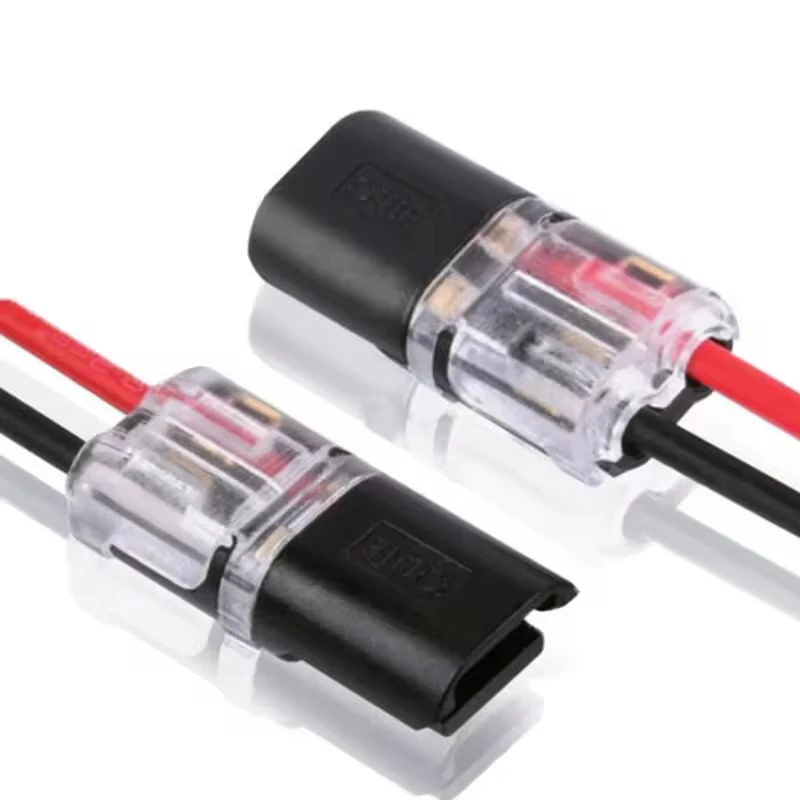 Plugue de 2 pinos à prova d'água, conector elétrico, cabo de fio de carro, conector elétrico automotivo, conexão terminal de tira