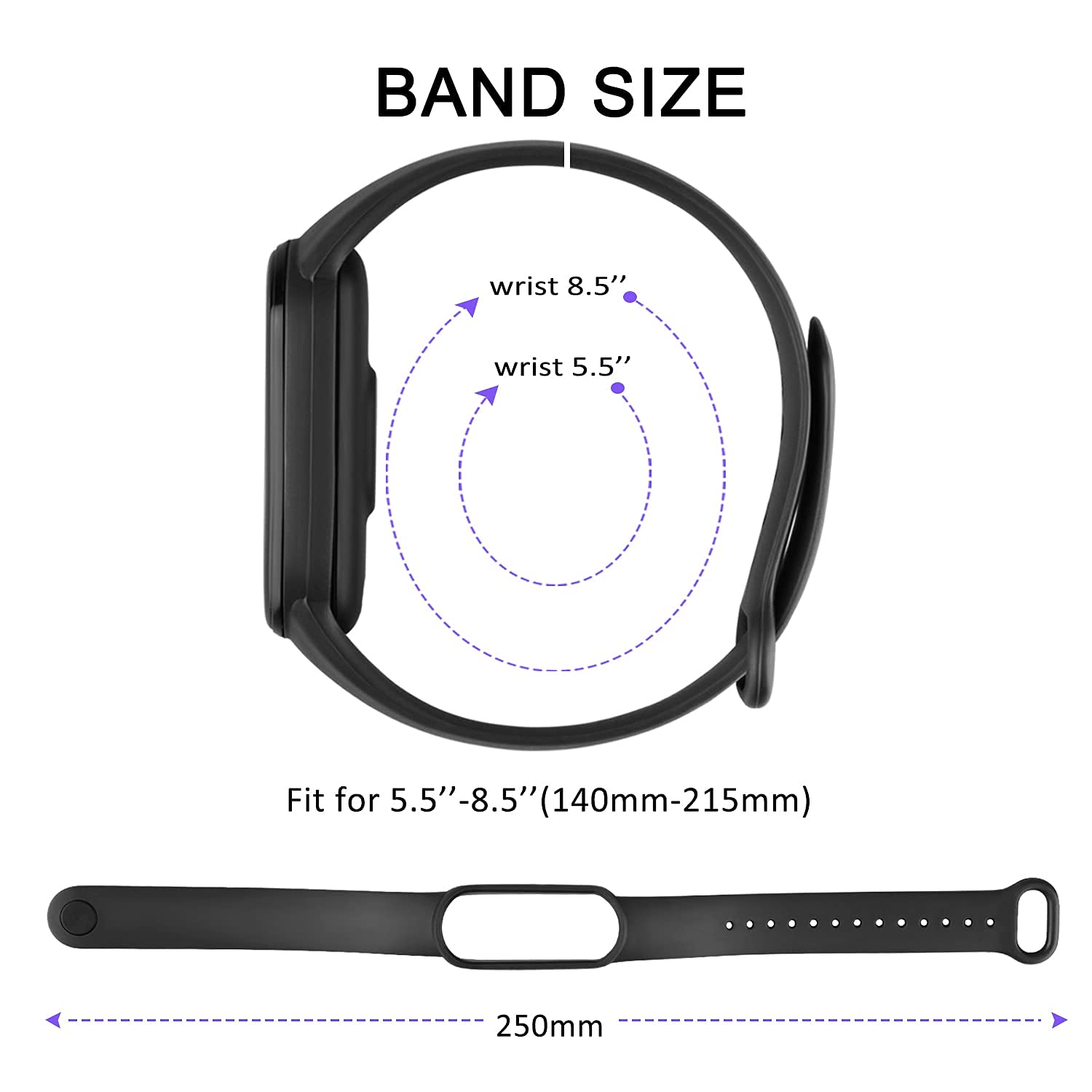 Pulseira de silicone oficial para xiaomi mi band 4 5 6 7 pulseira esporte relógio miband4 miband7 correa mi band 3 4 5 6 7 banda