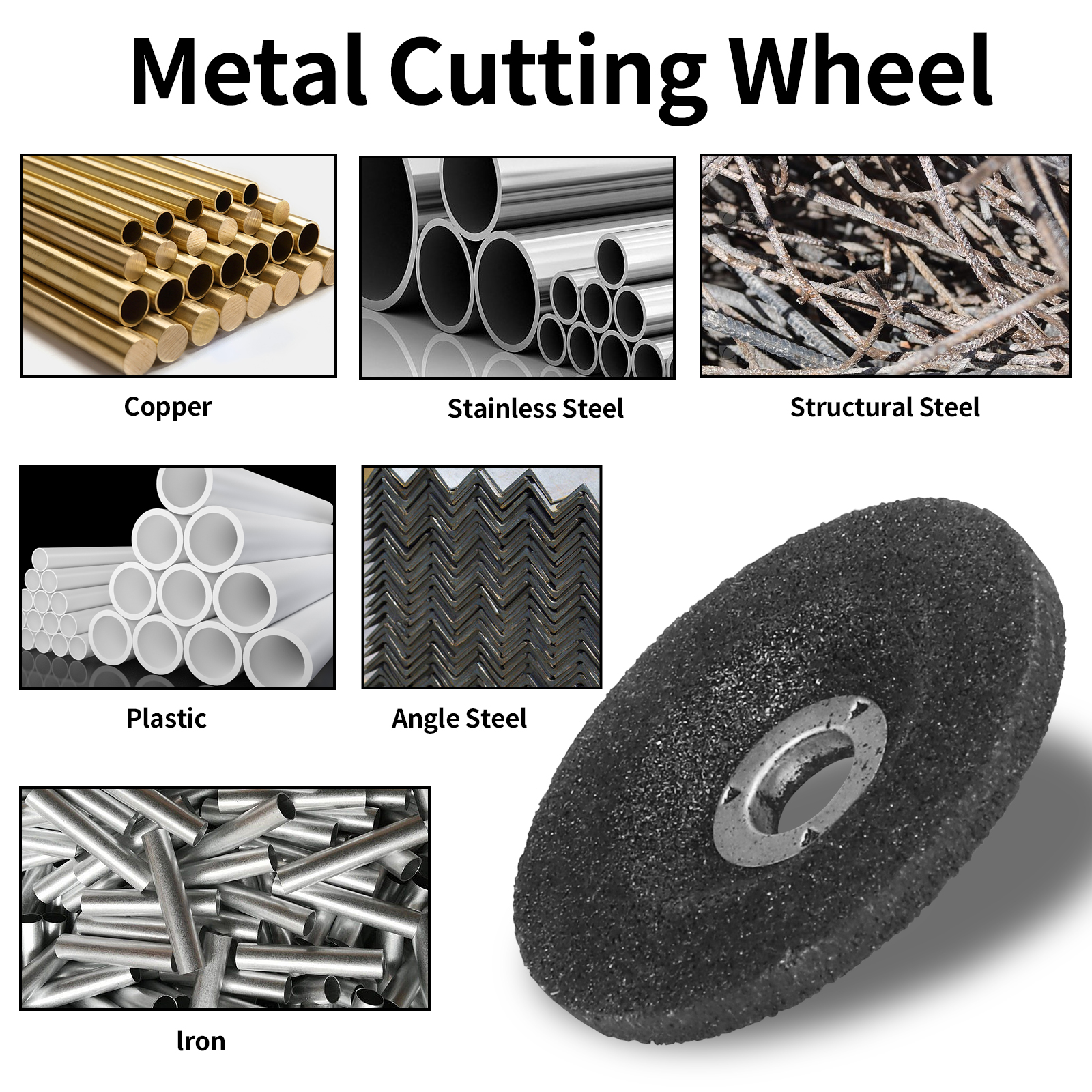 Muela de 75mm, disco de corte para amoladora angular de 3 ", rueda de pulido de Metal, accesorios para amoladora angular, apertura abrasiva de 10/16mm