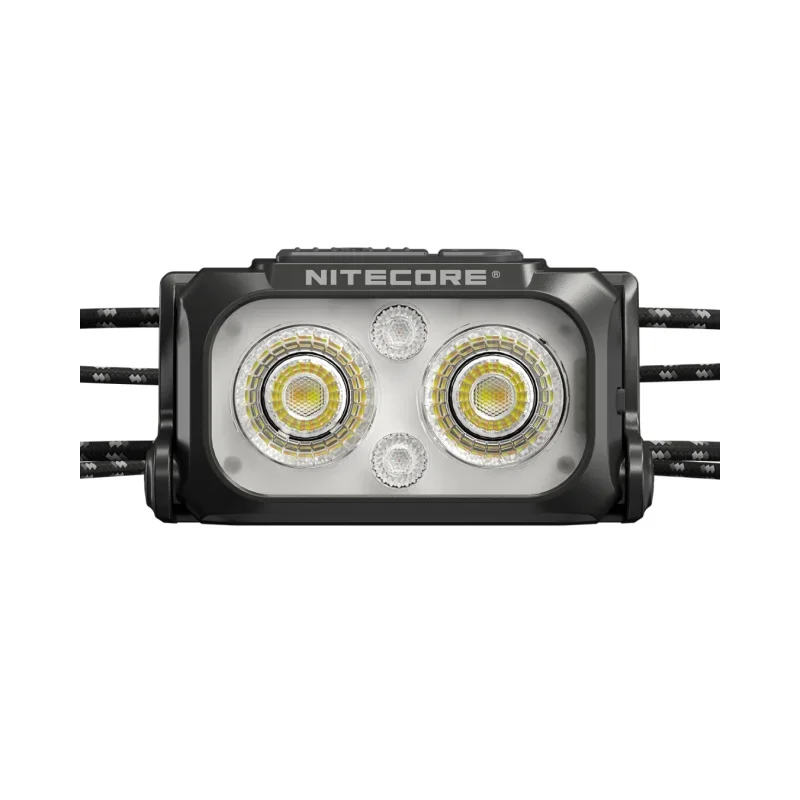 NITECORE NU25 MCT 400 lúmenes lanzamiento máximo de 132 metros USB-C faro recargable 3 fuentes de luz faro ligero impermeable