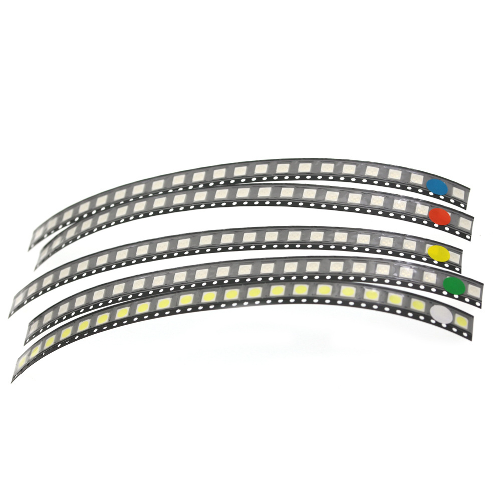 (100 Stück) 1206 1210 5050 5730 smd LED-Leuchtdiode weiß/blau/grün/orange/gelb/rot