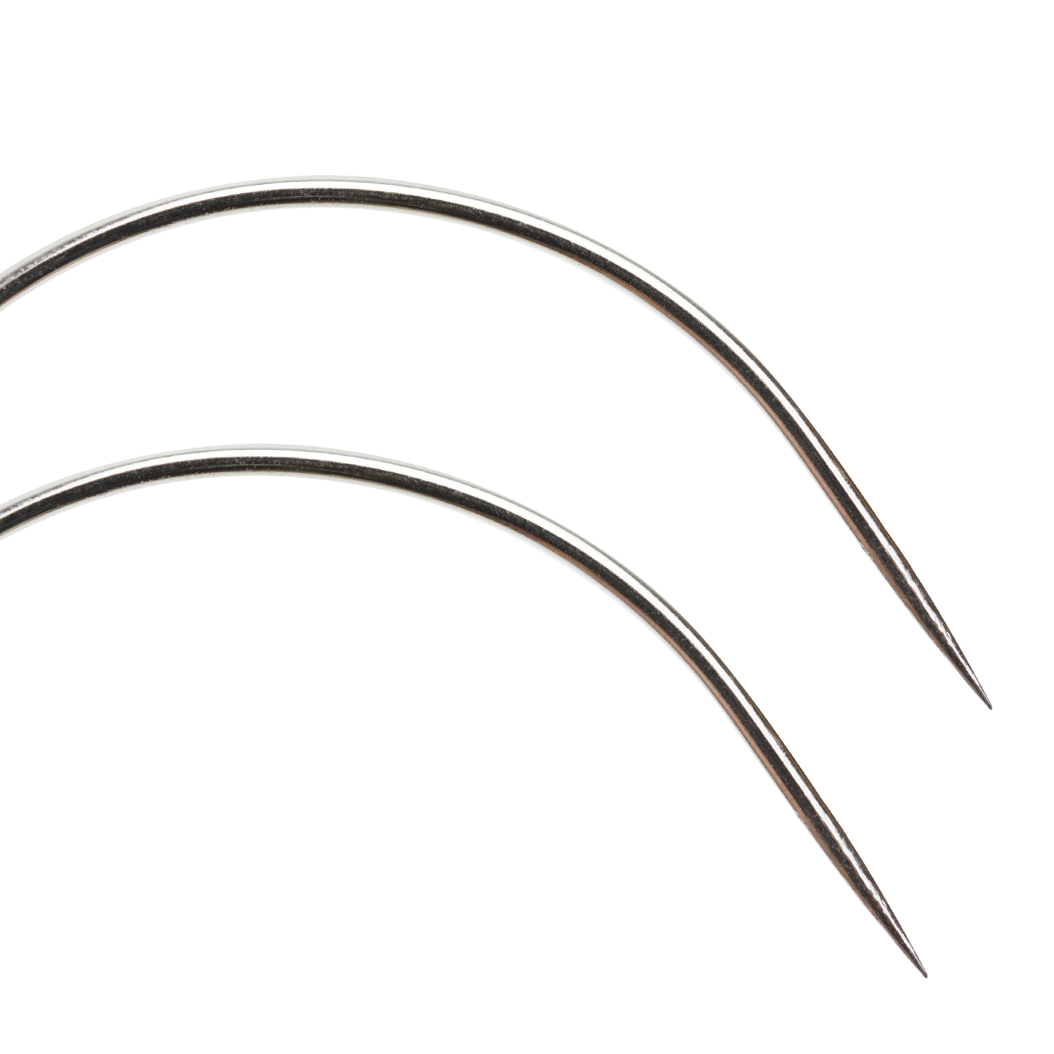 12 Teile/paket 6 cm/9 cm C-Typ Gebogene Nadeln zum Weben Perückenkappe Große Augen Perückenherstellung Nadeln Handnähwerkzeuge