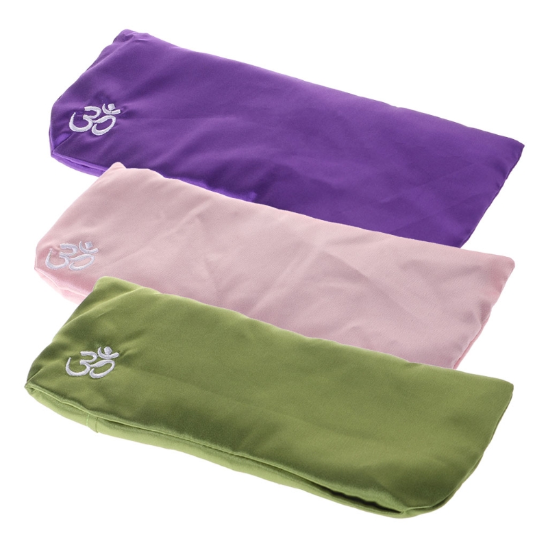 652D Yoga Eye Pillow Silk Cassia Seed Lavanda Relajación Máscara Aromaterapia