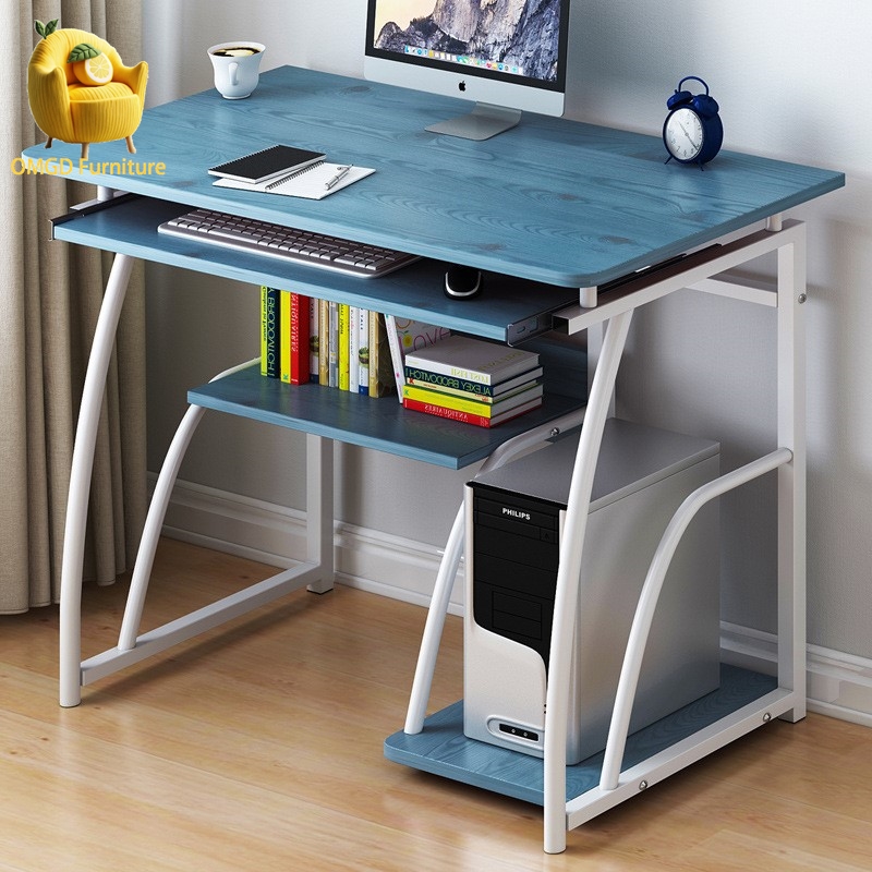 Mesa de computador OMGD Mesa de estudo simples para casa Escritura simples Escritório SubHome Camping