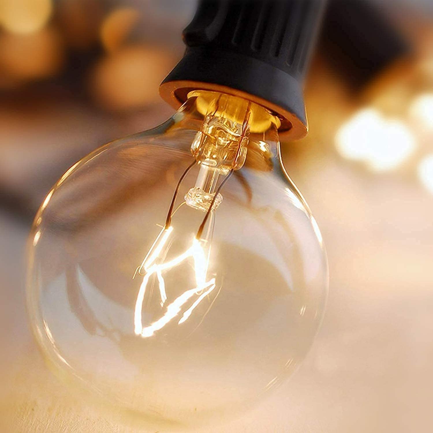 G40 Led Ersatz Glühbirne 7W Wolfram Birne E12 Basis Globe Ball Incandenscan Lampe Für Lichterketten Girlande Terrasse dekorative