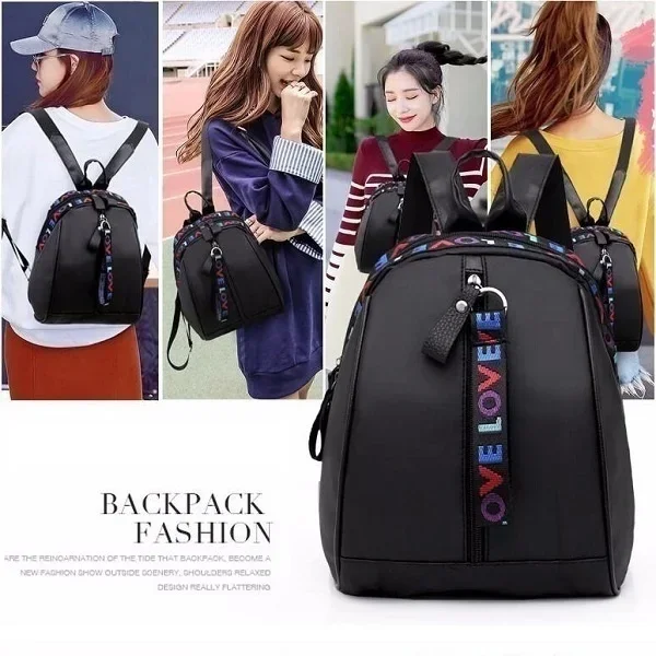 Mochilas para mujer Moda LOVE Bolso de hombro casual Mochila escolar