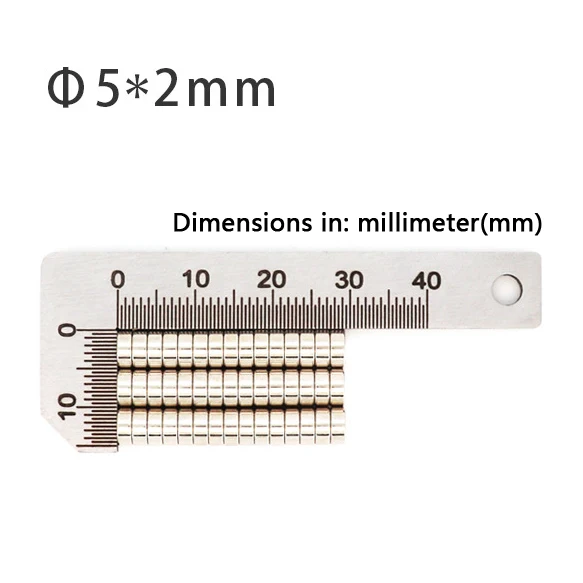 1x0.5 1x1 2x1 3x1 4x1 5x1 6x1 7x1 8x1 9x1 10x1 mm Strong Round Magnets for Fridge Office Use Refrigerator magnet Magnetic hook