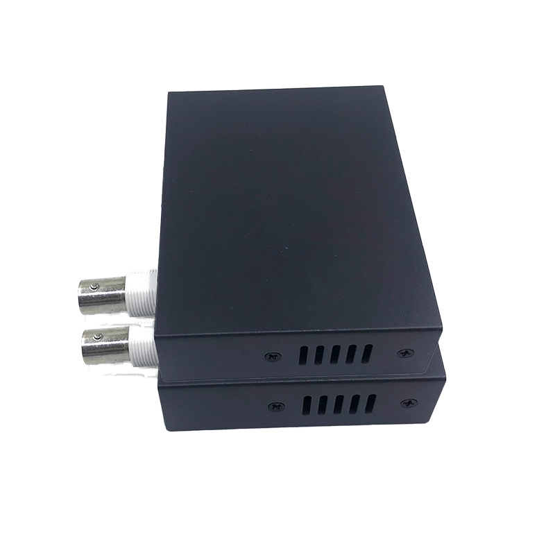 1 par 10/100m ip coaxia transmissão bnc para rj45 porto ip extensor cctv hd ip vídeo extensor eoc ethernet coaxia extensor 500m