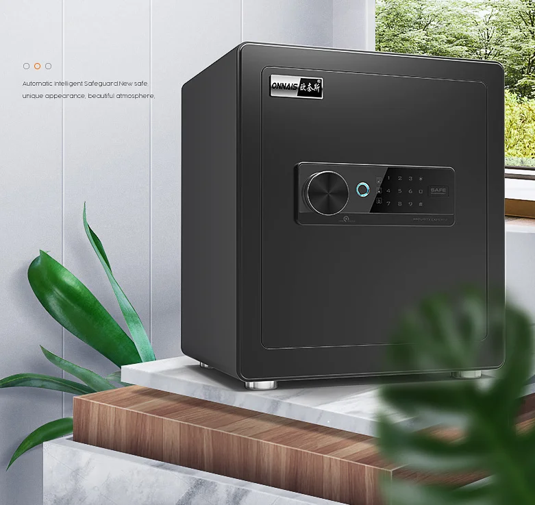 Onnais-Fechaduras eletrônicas seguras para jóias, Home Digital Money Safe Box, Negócio